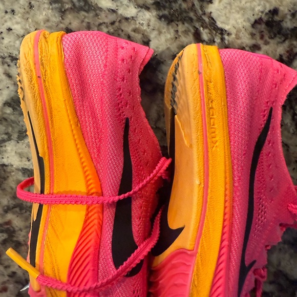 Nike zoomx dragonfly 
Bright Pink and Orange Athletic Shoes - Picture 4 of 4
